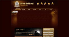 Desktop Screenshot of hotel-medieval.ro