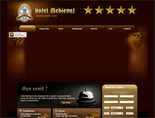 Tablet Screenshot of hotel-medieval.ro